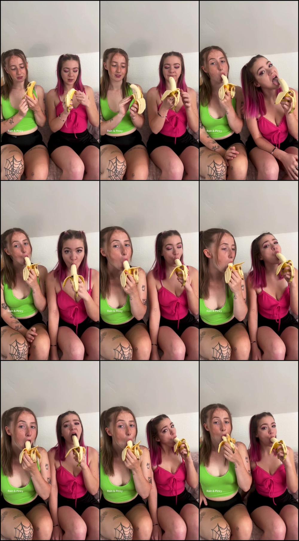 FREE banana blowjobs