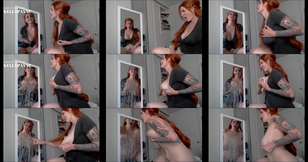 4K Lactating Mirror Play