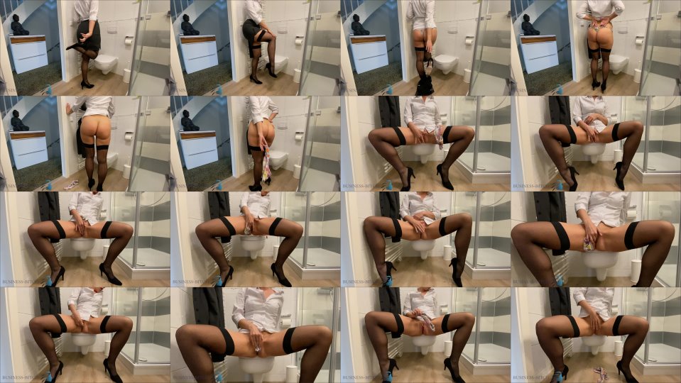 Business Bitch Business Bitch Stuffing Panty In Pussy