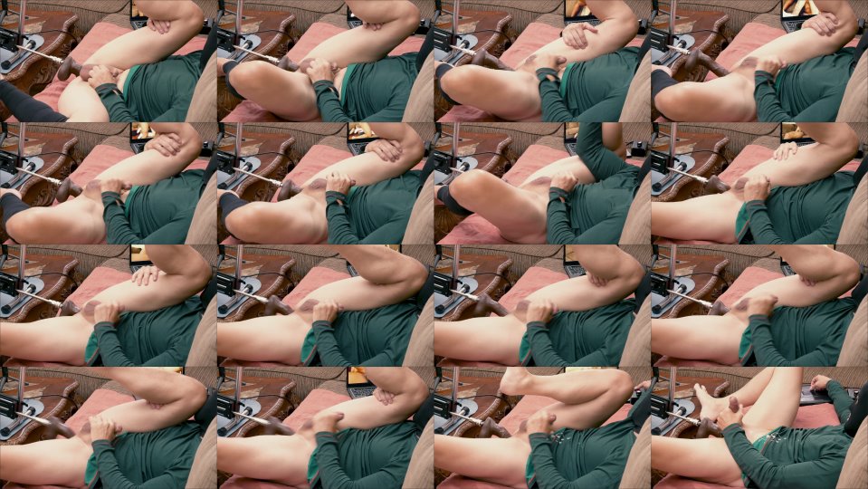 Hungbiswitch Hubby Bbc Dildo Anal Fuck Machine