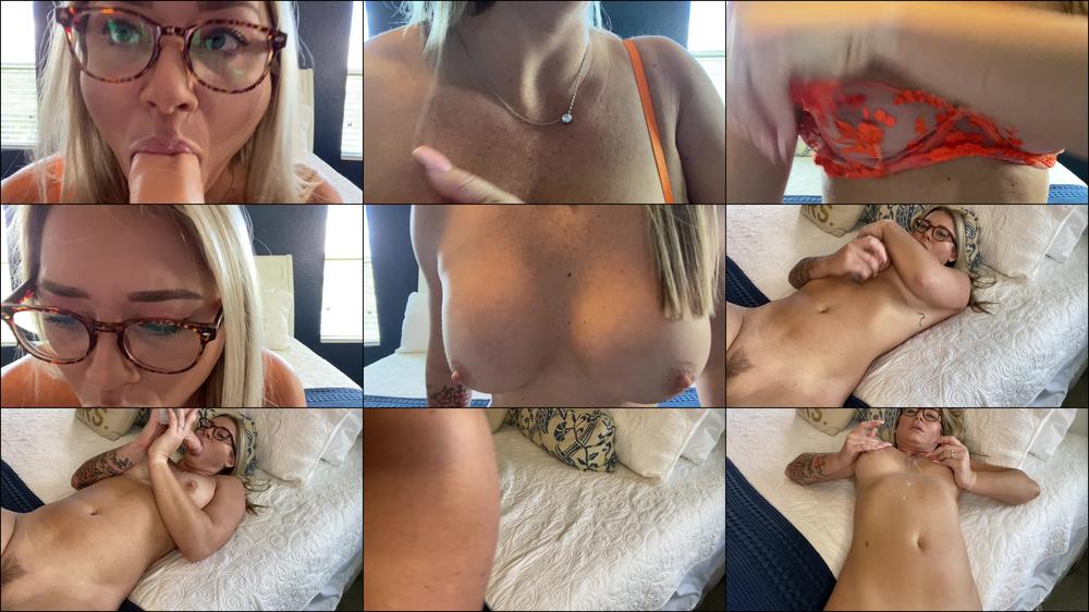 Swallowing 2 HUGE Loads of Cum