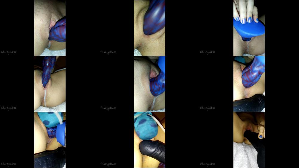Marigoddess - Close-Up Back To Back Squirt