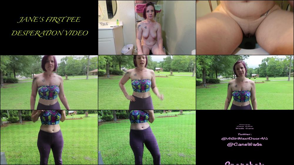 Janes First Public Pee Desperation Vid - July 11, 2018