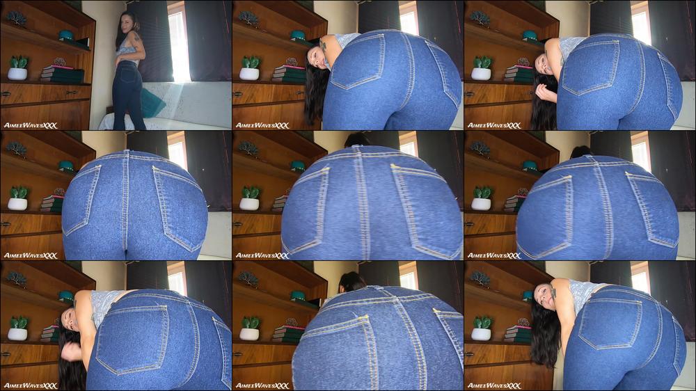 Aimeewavesxxx - Mom'S Tight Blue Jeans - Manyvids
