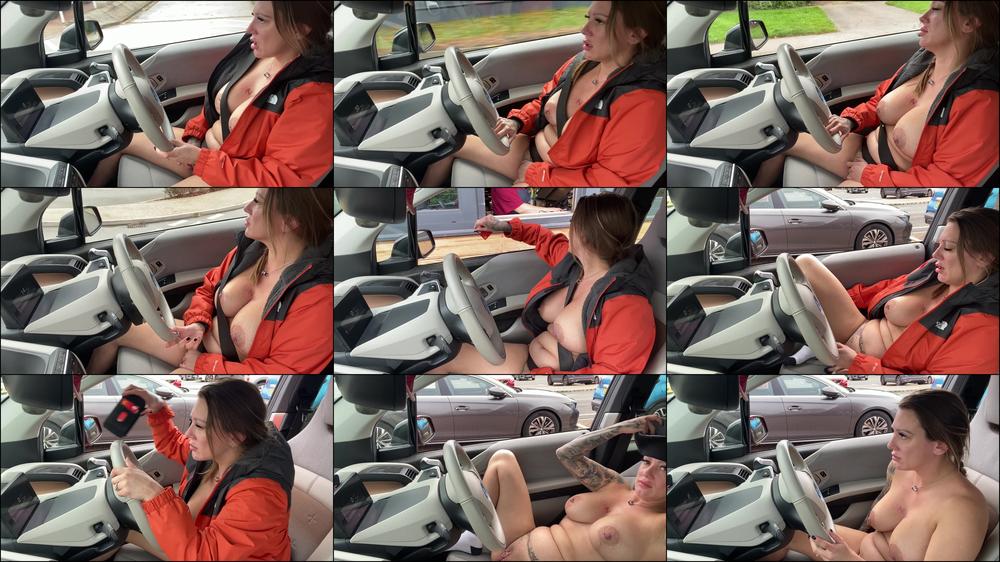 FULL VIDEO Naked Drive & Drive Thru Pussy Play