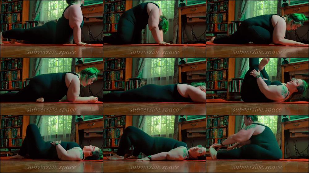 Yoga Stretches to Ukranian Metal