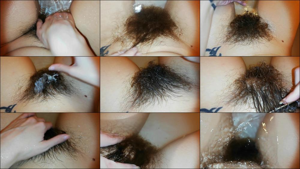 Cuteblonde666 Extreme Hairy Bush Underwater