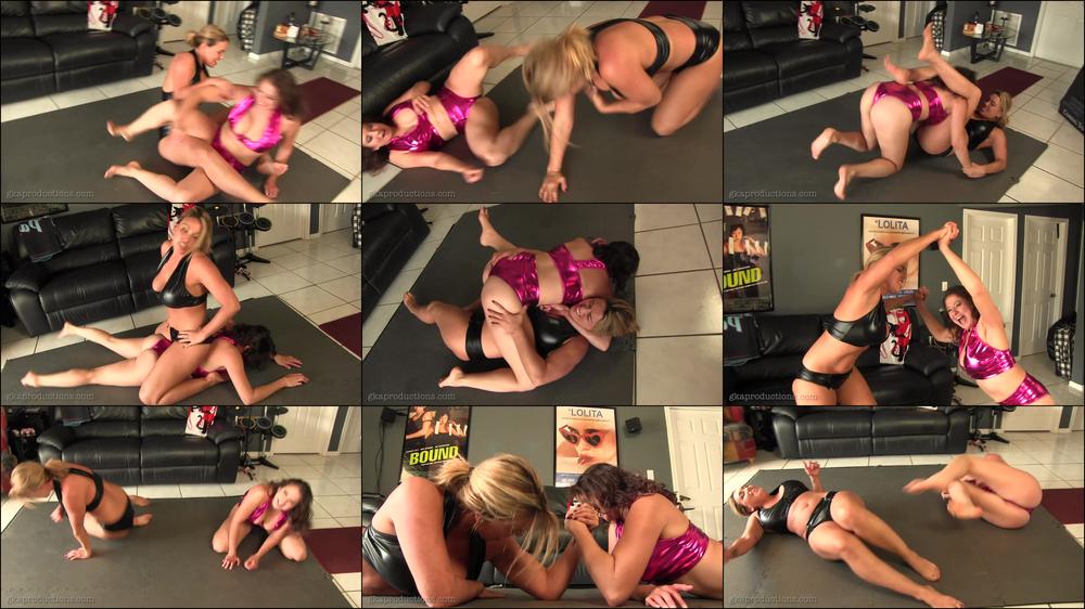 Megan Jones vs Gia Love Wrestling Match