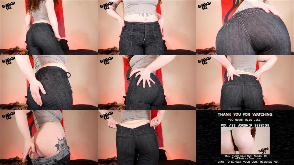 Thick Ass in Jeans Worship