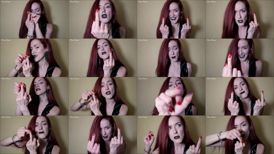 Claradomme Stroke To My Middle Finger