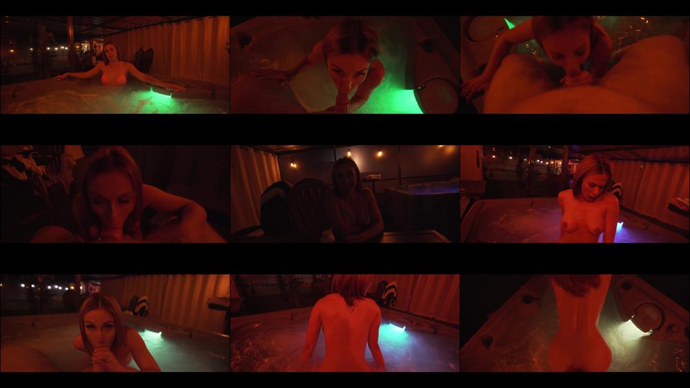 Late Night Hot Tub Sex With Friends Mom