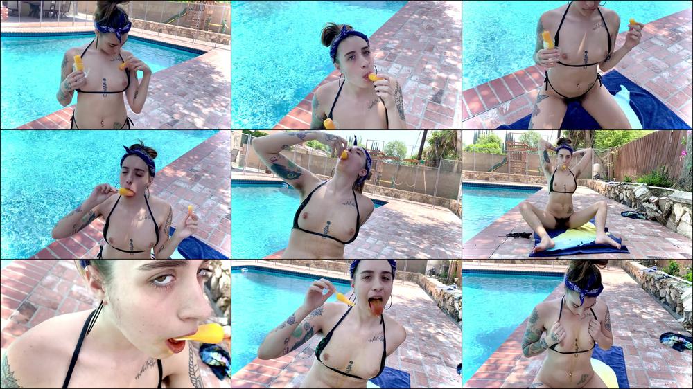 Micro Bikini Popsicle Eating