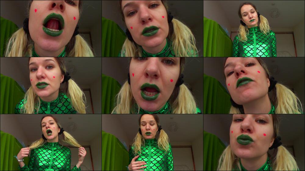 Green POISON Kisses EXECUTRIX