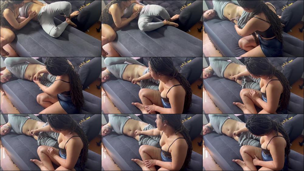 Hot Latino gets tickle while he is being jerked off - June 26, 2023