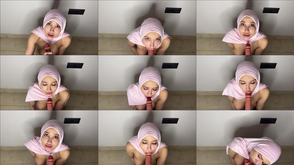 Hijabi submits to white cock - August 30, 2024