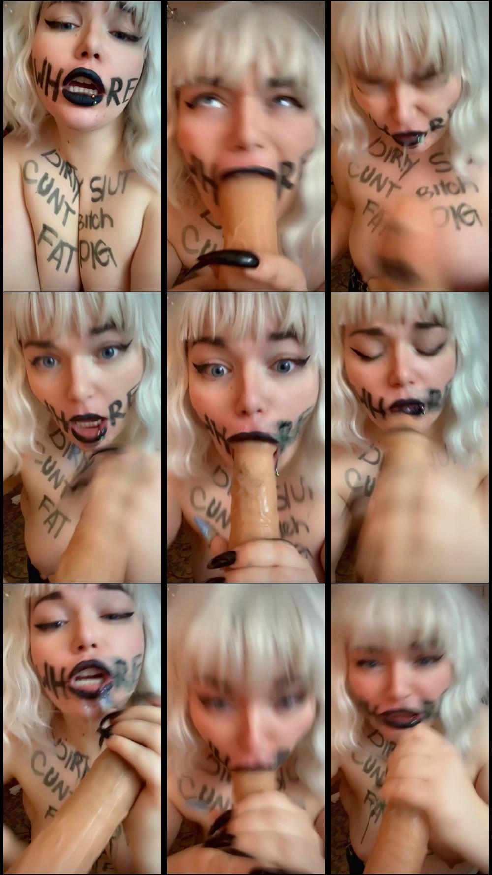 Self Degrading Blowjob for Daddy