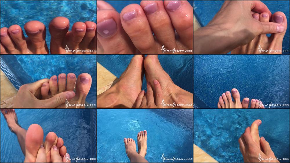 Roof Top Foot Fetish