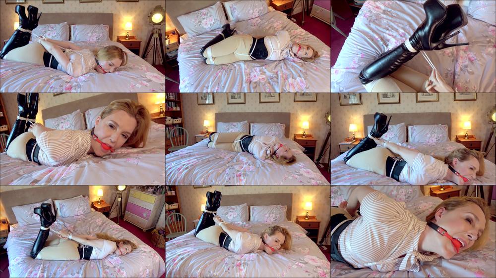 Ariel Anderssen Hogtied In Jodhpurs Otk Boots