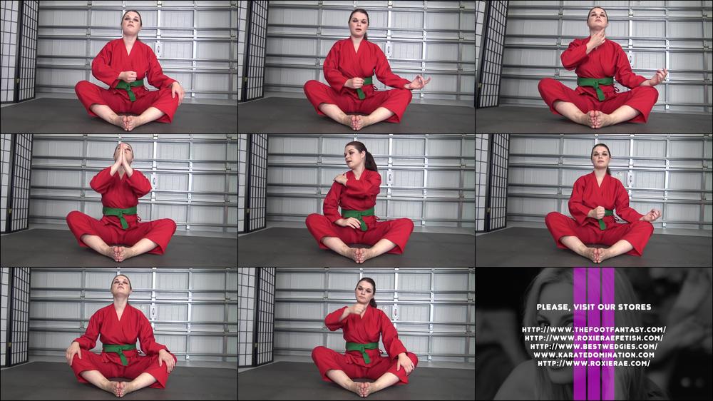 Roxieraefetish Anastasia Roses Karate Meditation Joi