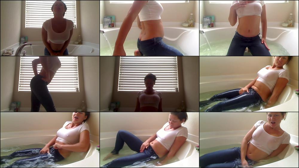 Wet Clothes in the Tub, Cum