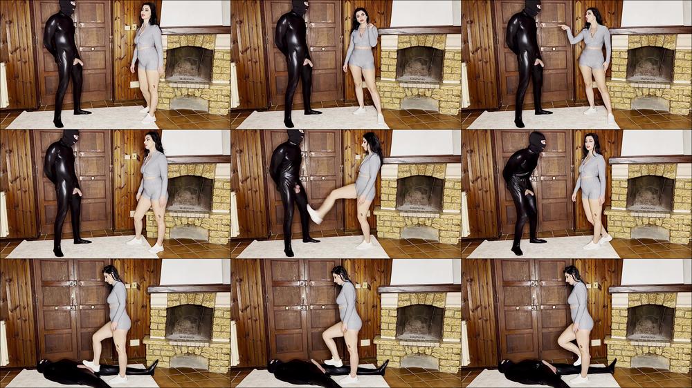 Ballbusting a pervert Teaser