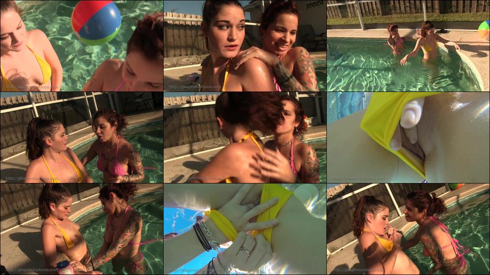 First Time Fingered In The Pool