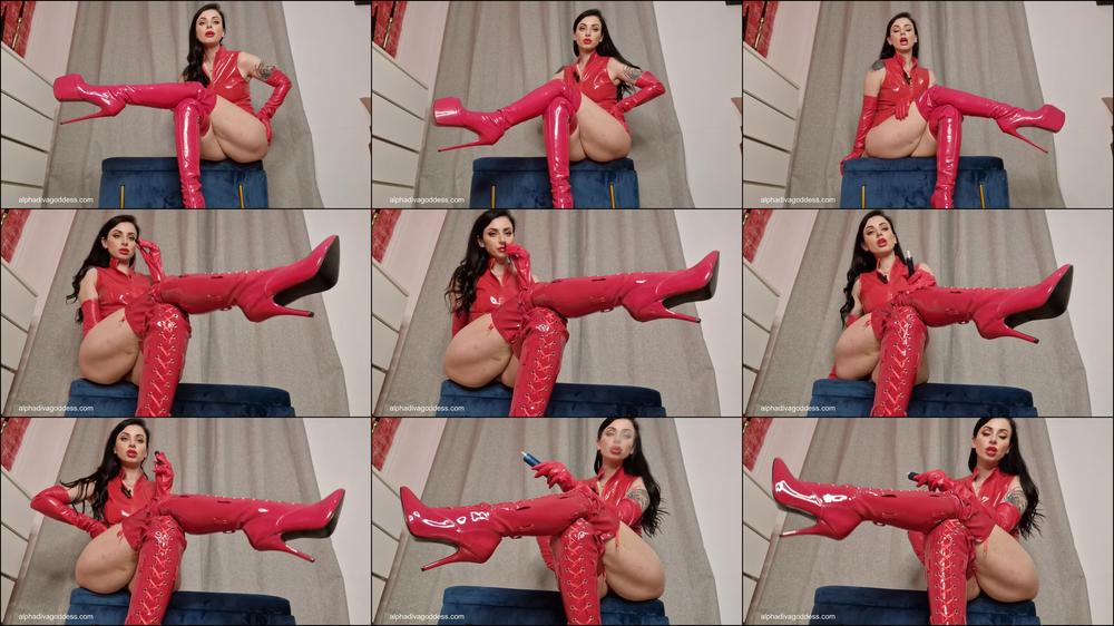 Red temptation Gooning part 2
