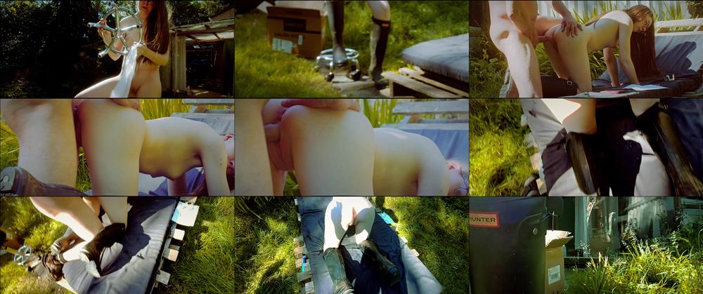 Wellie wearing Naturist makes a chair and gets fucked - June 29, 2024
