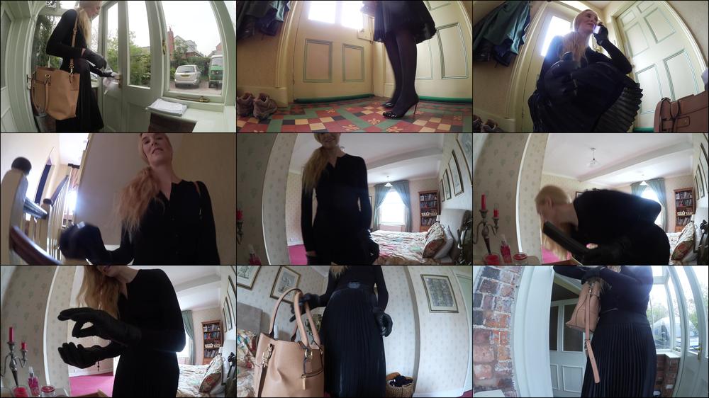 Ariel Anderssen Leather Gloved Burglar