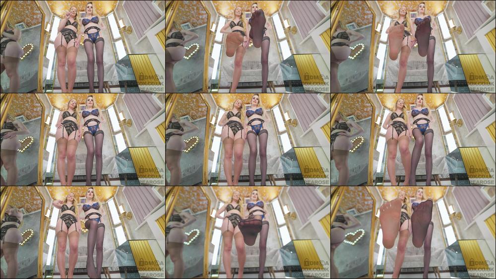 Puny man stomped on by huge giantesses - November 23, 2021