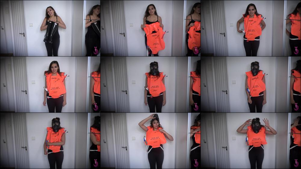 Lifejacket And Gas Mask Safety