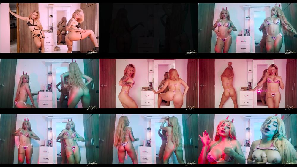Sexy dances and twerking with my clone
