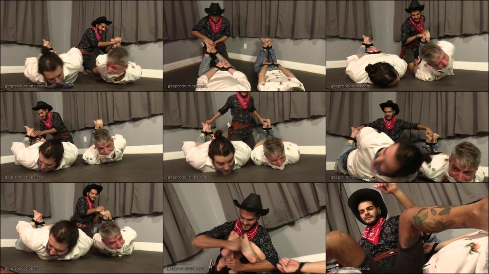 Richard & Russell Tickled By Sebastian