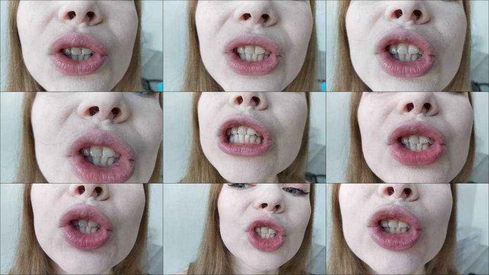 Square Lips Fetish Close Up - January 26, 2022