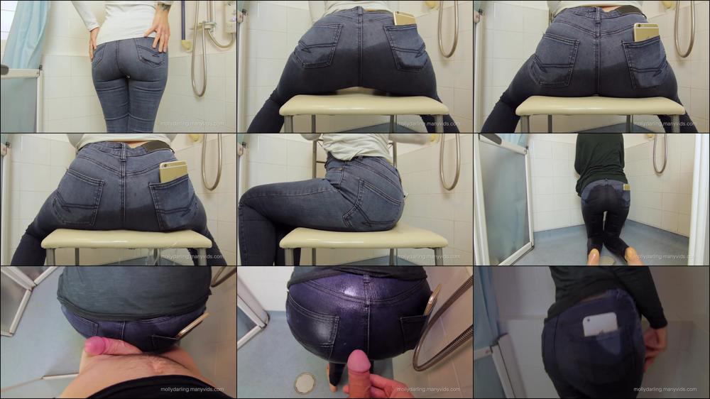 Ultimate Jeans Wetting Rewetting Pissing