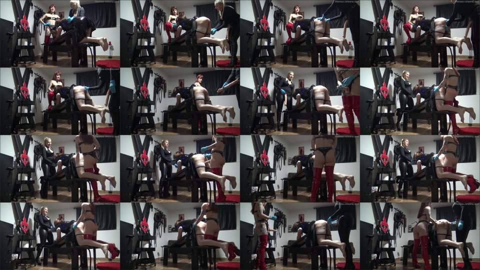 Mistress Johanna Two Big Cocks For A Slut