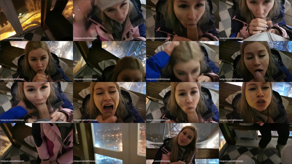 Notfallenangel Blowjob In Public On A Ferris Wheel