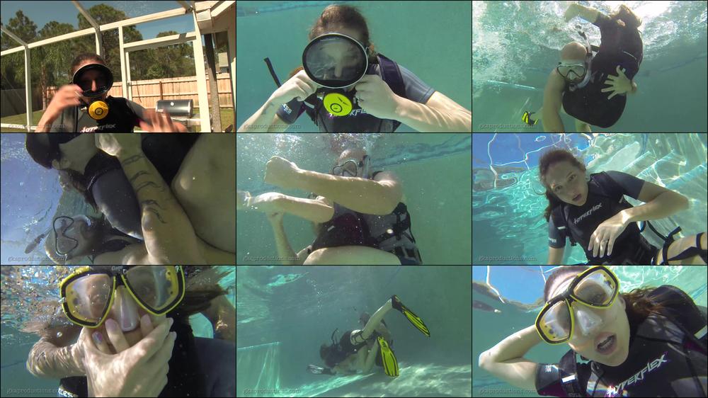 Epic Underwater Battle Sadie & Dustin