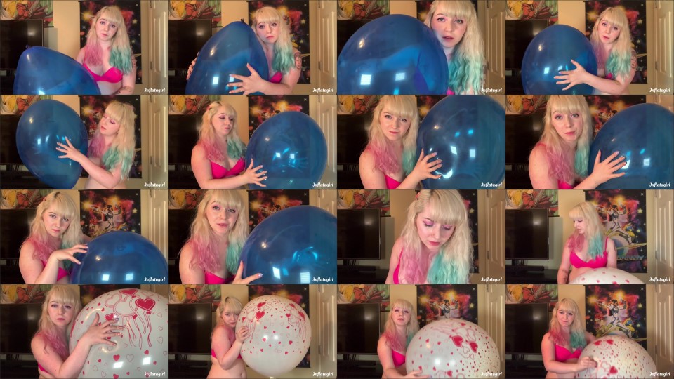 Inflatagirl Scolding Bf For Leaving His Balloons Out