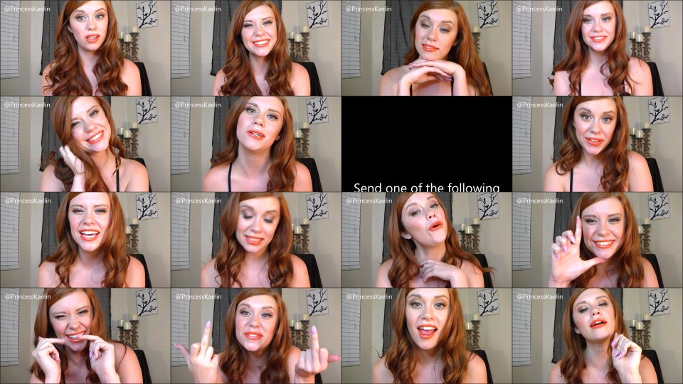 Princess Kaelin Loser Gets A Treat