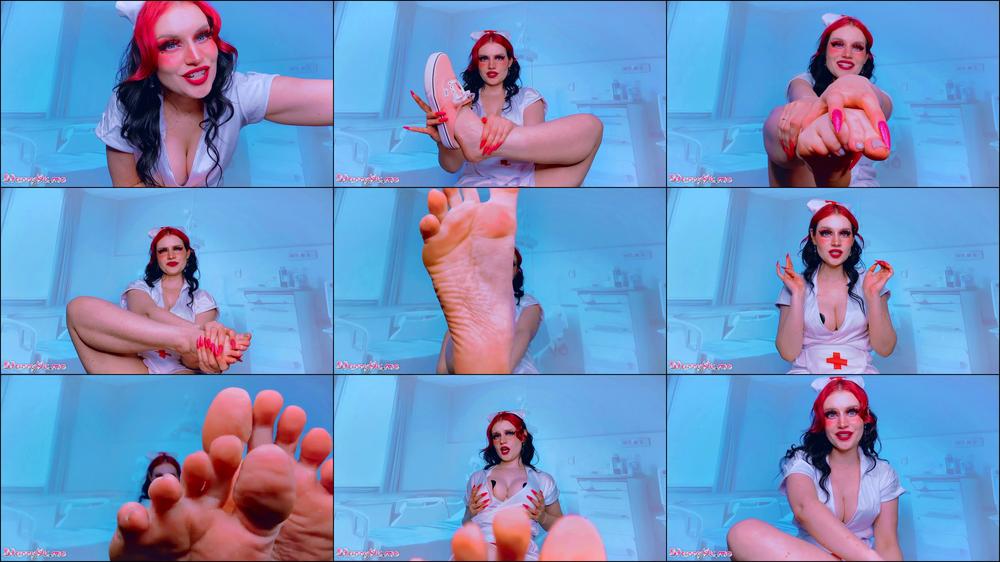 Foot Fetish Fix with Your Nurse