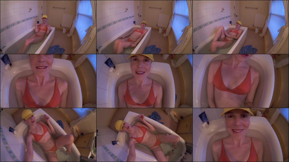 Ariel Anderssen In The Bath Fantasising About The Sea