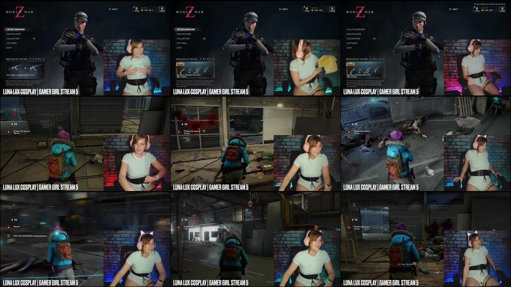 Gamer Girl Orgasms On Stream