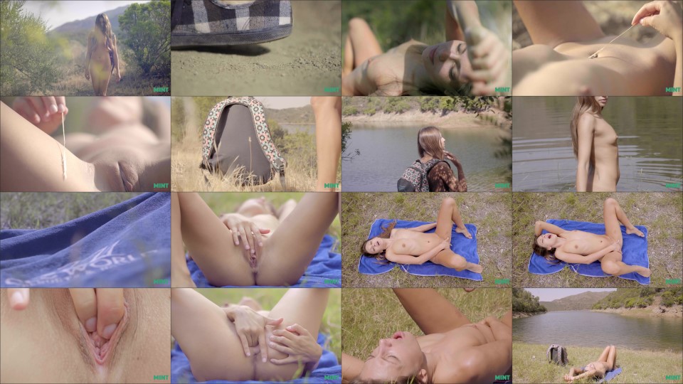 Talia Mint Naked Hike