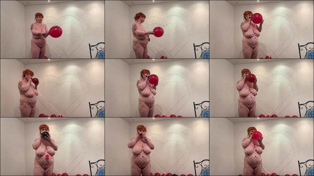Blowing balloons in fishnet