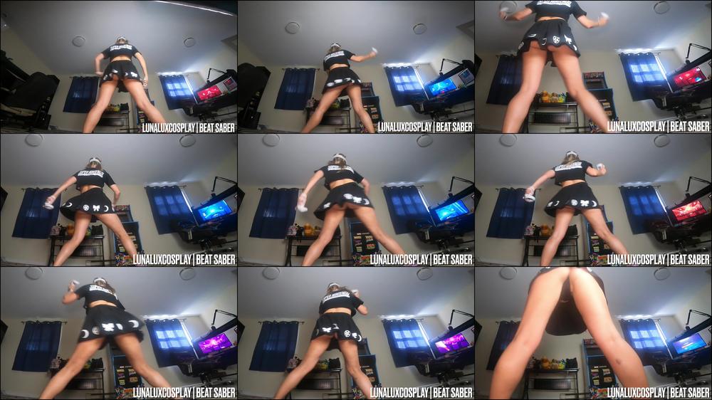 Upskirt Beat Saber