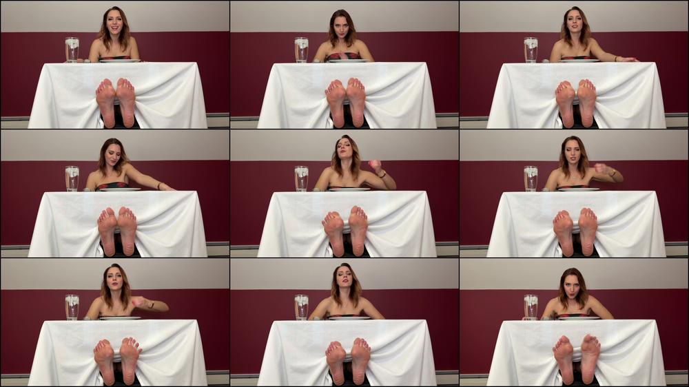 JOI for Feet at Dinner