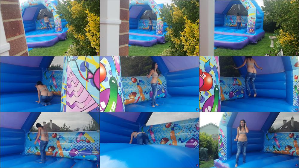 Spying The Neighbours Bouncing Buttcrack