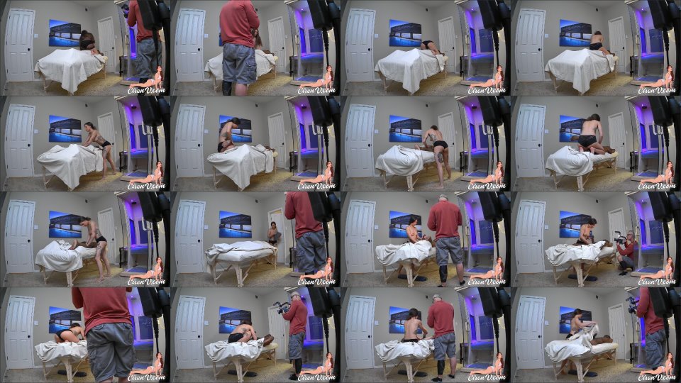 Hungbiswitch Bts Massage Turned Huge Bbc Handjob
