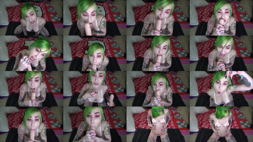 Cattie Cum Hungry Ahegao Throat Impregnation